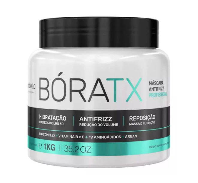 Borabella Hair Mask Boratox Formol Free Deep Hair Mask Mass Replenishment Organic Hair Mask 1Kg - Borabella