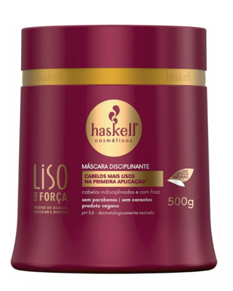 Haskell Hair Mask Smooth with Strength Sugar Biotin Acid Blend Treatment Mask 500g - Haskell