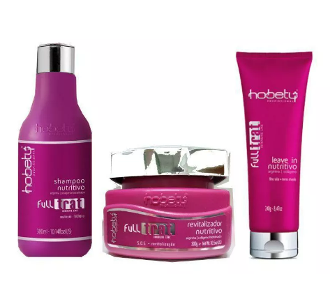 Hobety Home Care Set Full Trat Revitalizing Nourishing Moisturizing Arginine Collagen Hair Treatment Kit 3x300ml - Hobety