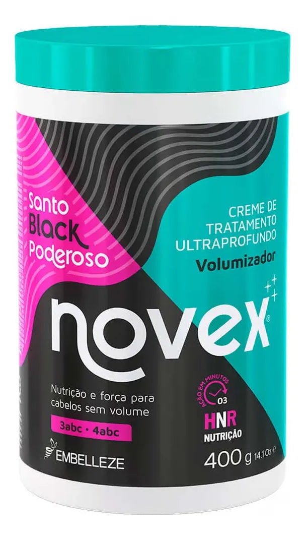 Novex Hair Cream Novex Treatment Cream My Cachos Santo Black Powerful Poderoso 400g