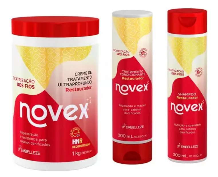 Novex Home Care Set Novex Hair Healing Kit