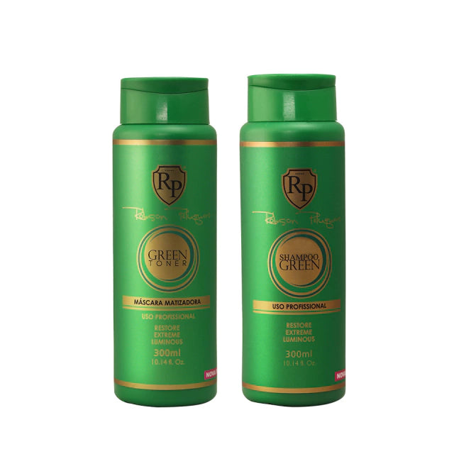 Robson Peluquero Home Care Set Robson Peluquero Home Care Green Kit 2x300ml / 10.1 Oz