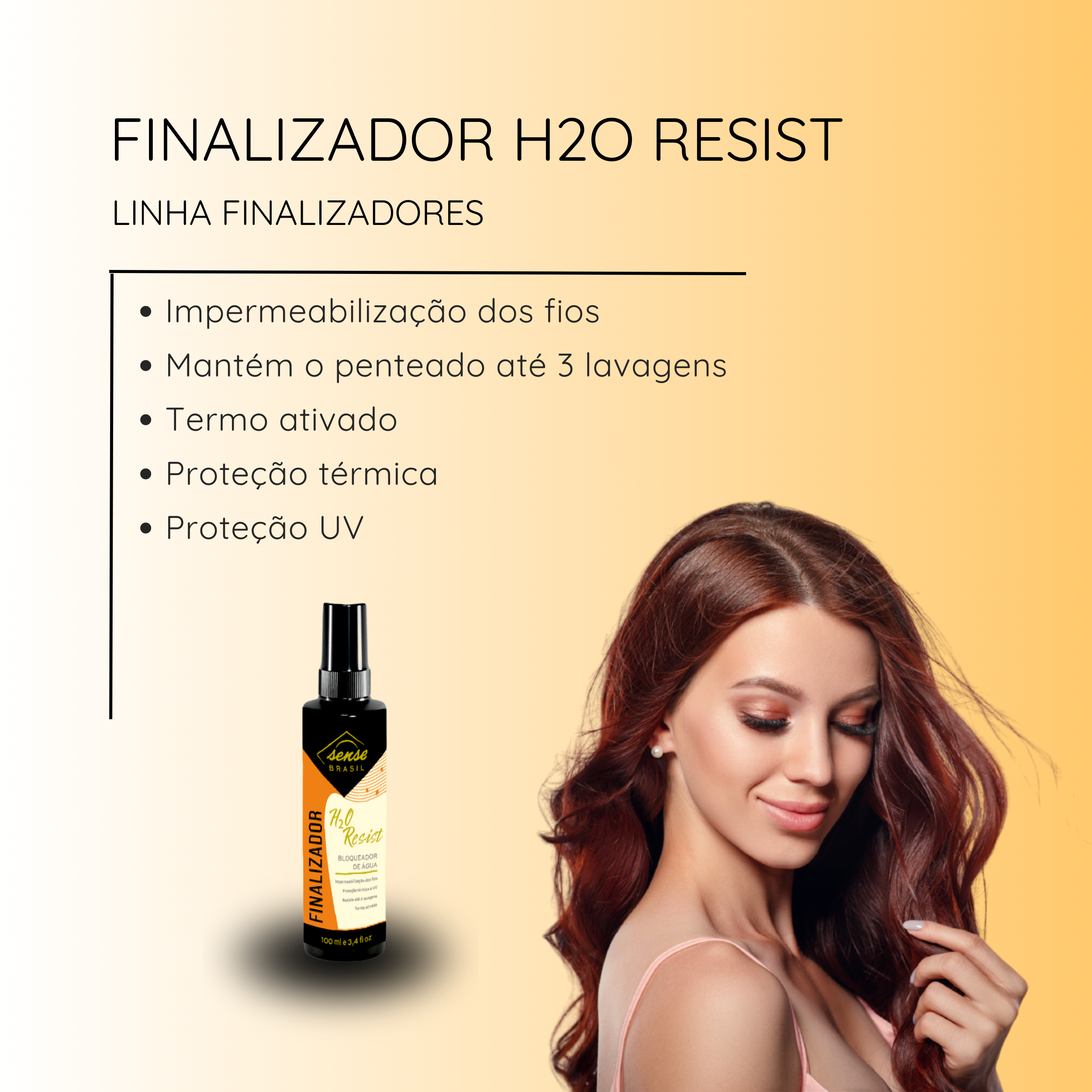 Senses Brasil Leave-in Senses Brazil - H20 Resist Finisher