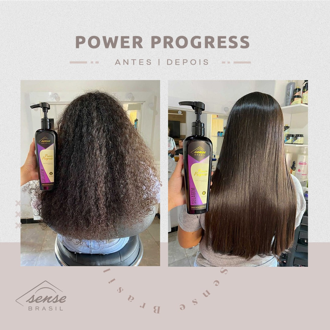 Senses Brasil Straightening Senses Brazil - Hair Smoothing - Power Progress