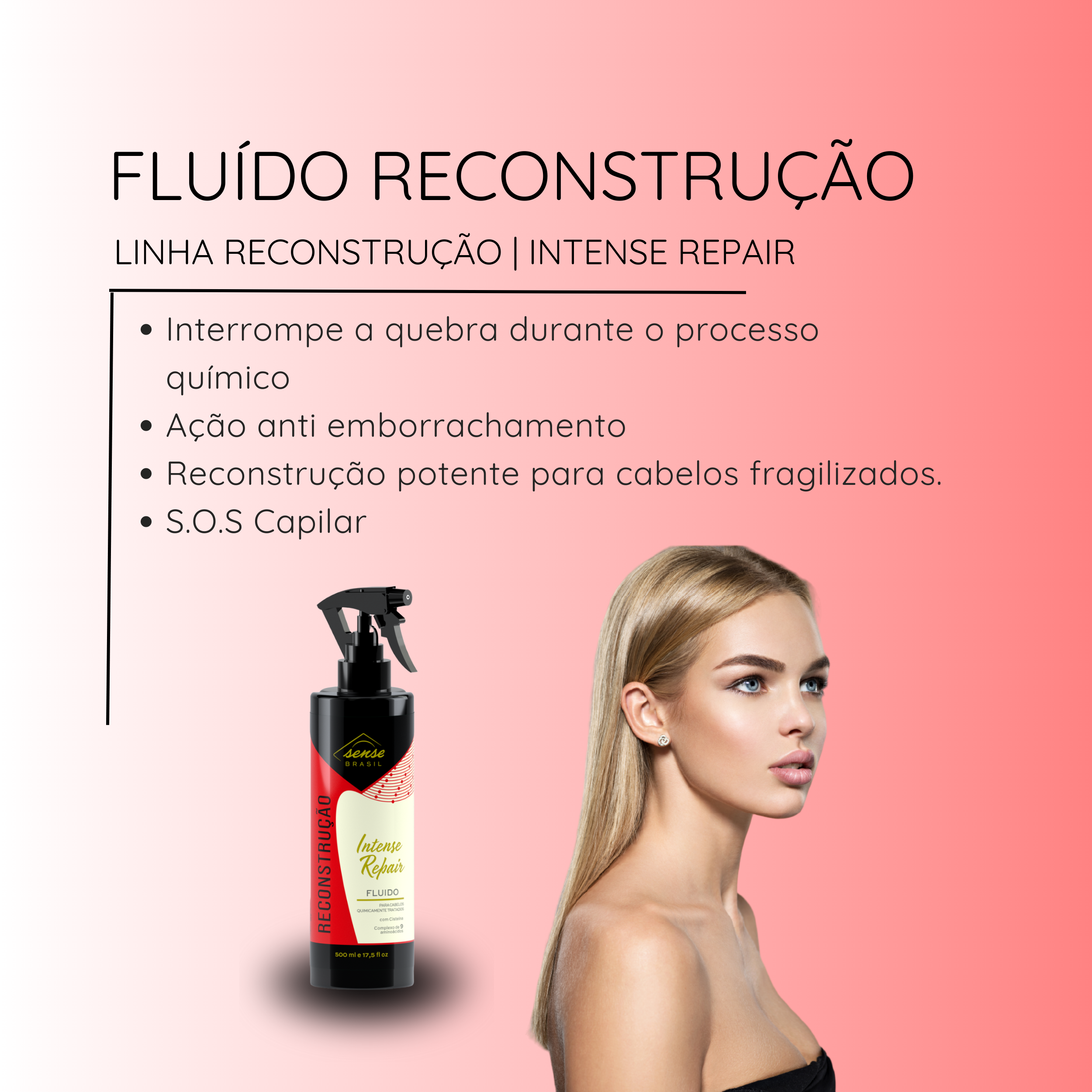 Senses Brasil Straightening Senses Brazil - Reconstruction Fluid