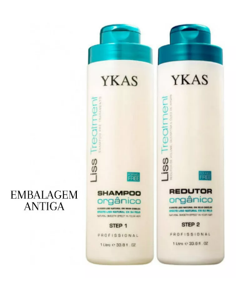 Ykas Brazilian Keratin Progressive Organic Formol Free 2x1Lt - Ykas