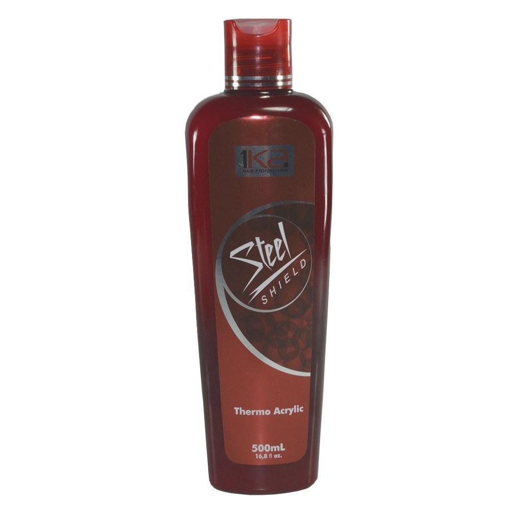 1Ka Brazilian Keratin Treatment Steel Shield Thermo Acrylic Formaldehyde Free - 1Ka 500ml