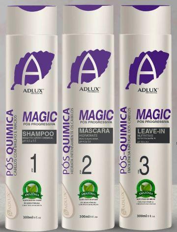 Caviar Açai Argan Professional Magic Post Progressive Treatment 3x300ml - Adlux