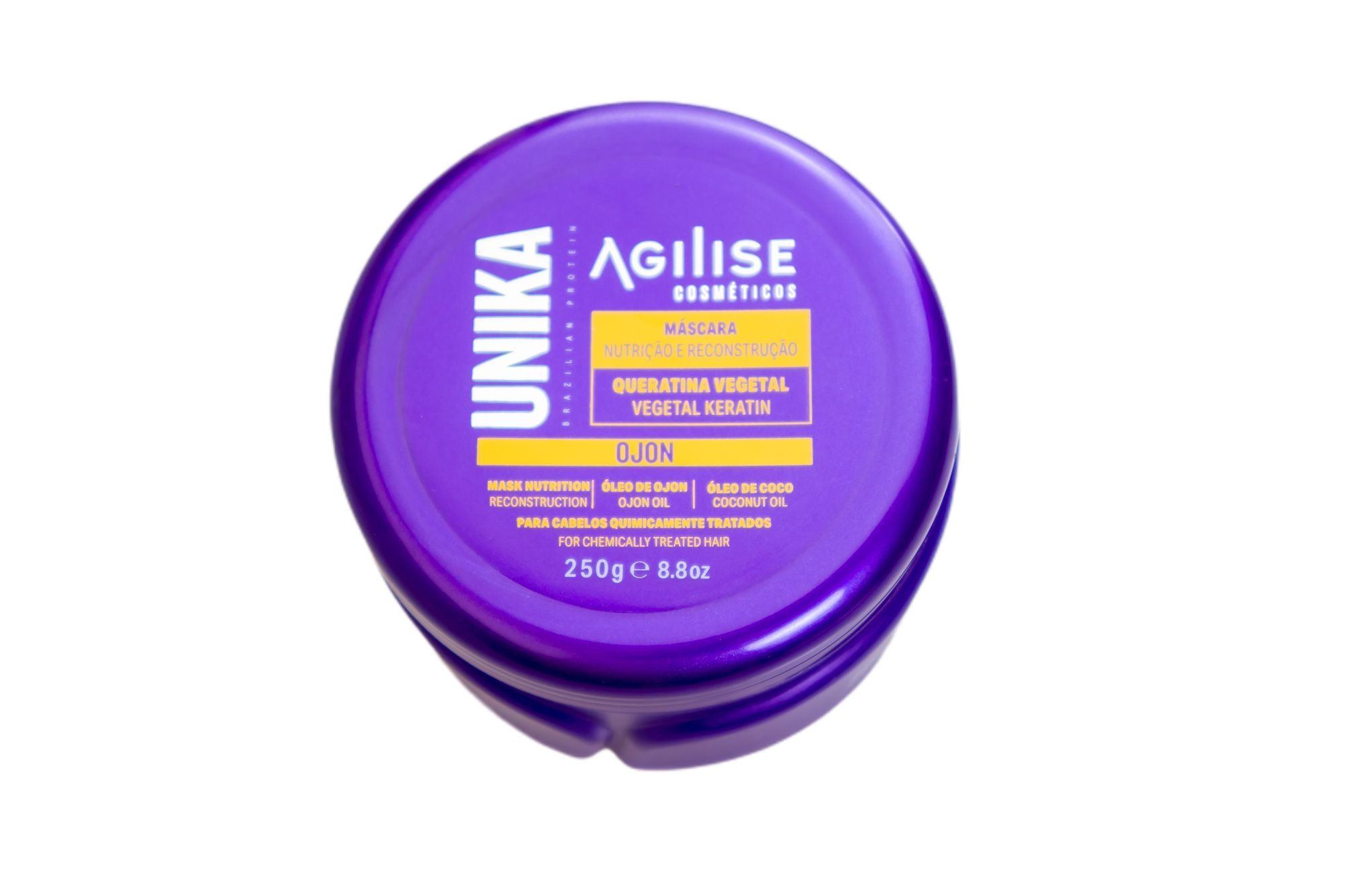 Agilise Professional Hair Mask Nutrition Reconstruction Unika Ojon Coconut Mask 250g - Agilise Professional