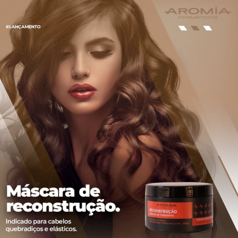 Aromia Cosméticos Hair Care Aromia Cosméticos Reconstruction- 300g Capillary Mask