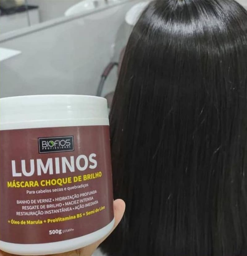 Biofios Profissional Hair Care Biofios Profissional Luminos Shine - 500g Hydration Mask