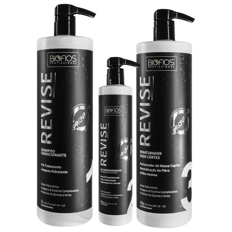 Biofios Profissional Hair Care Kits Biofios Profissional Kit Revise Cold Cauterization (4 Products)