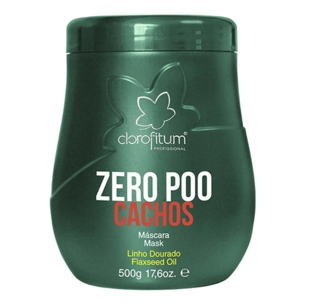 Clorofitum Hair Care Zero Poo Curls Hydration Curly Wavy Hair Nourishing Mask 500g - Clorofitum