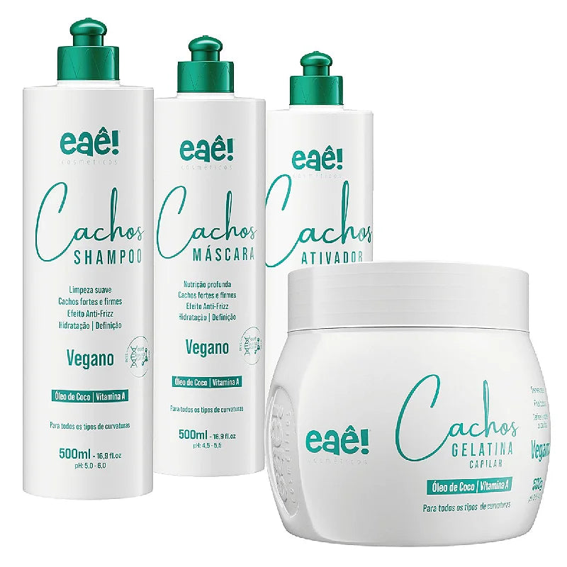 Eaê Cosmetics Home Care Eaê Cosmetics Perfect Curls Home Care Kit