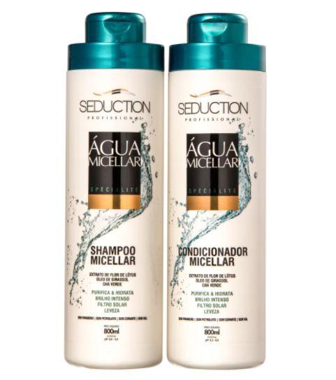 Eico Brazilian Keratin Treatment Purifies Moisturizes Shine Spécialite Seduction Micellar Water Kit 2x800 - Eico