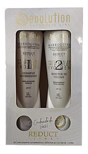 Evolution Brazilian Keratin Brush Progressive Moroccan Evolution 2 X 1000ml Ready en - Evolution