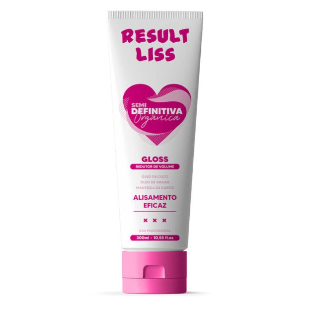 Fio Perfeitto Hair Straighteners Gloss Volume Reducer Result Liss Semi Definitive Straightening 300g - Fio Perfeitto