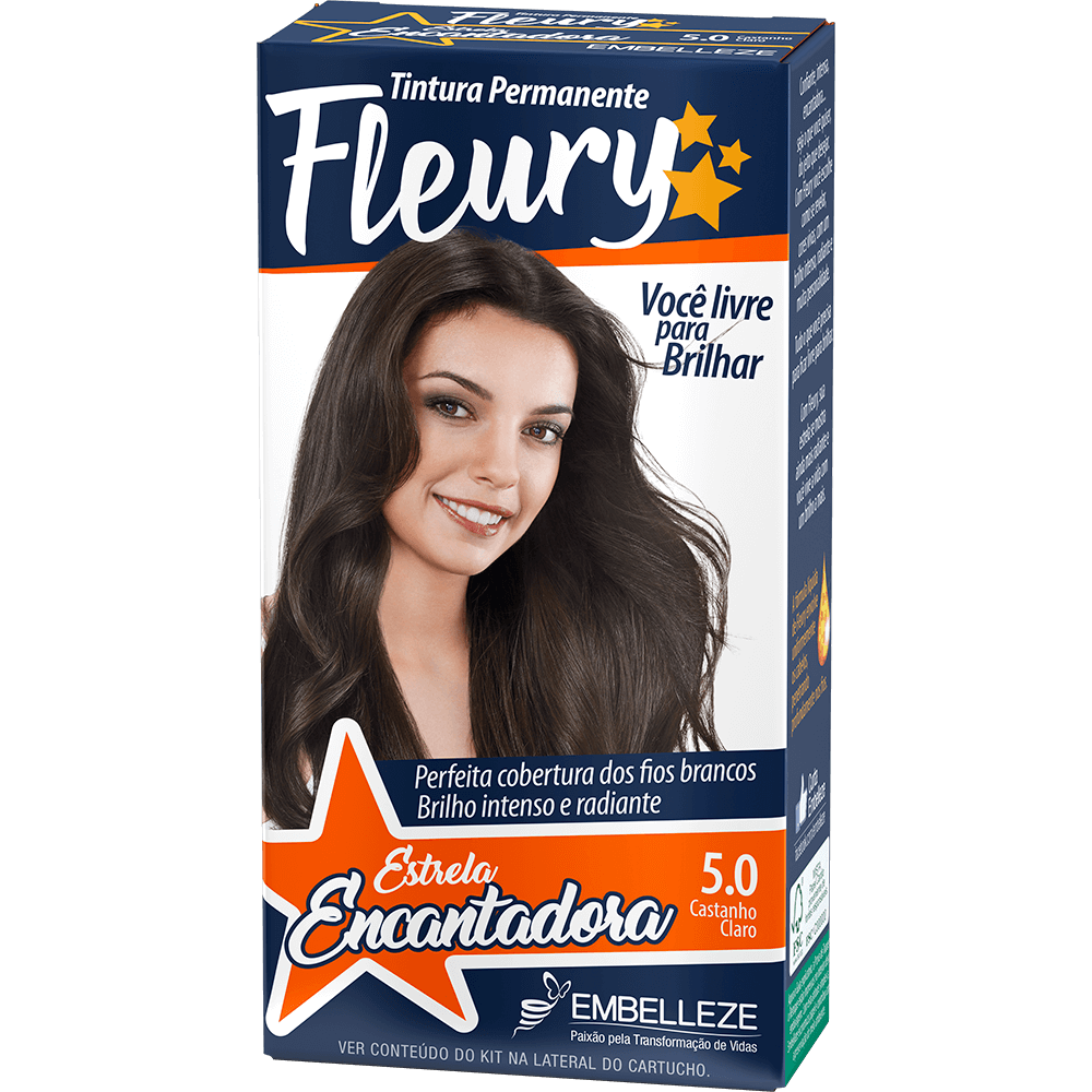 Fleury Hair Dye Fleury Hair Dye Light Brown Kit