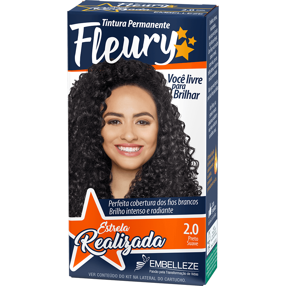 Fleury Hair Dye Fleury Hair Dye Soft Black Kit