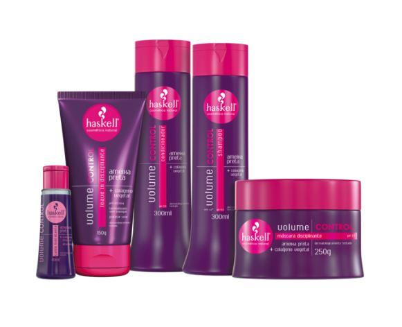 Haskell Brazilian Keratin Treatment Volume Control Black Plum Vegetable Collagen Treatment Kit 5 Products - Haskell