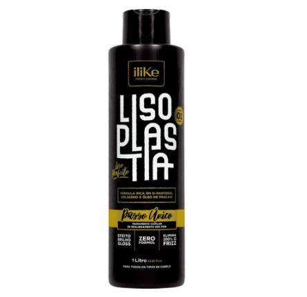 iLike Brazilian Keratin Treatment Lisoplasty Single Step Anti Frizz Treatment Smoothing Realignment 1L - iLike