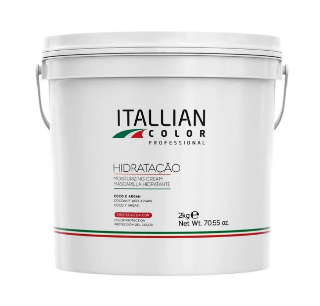 Itallian Hair Tech Hair Mask Itallian Hair Tech Moisturizing Cream 2Kg / 70.55 fl oz