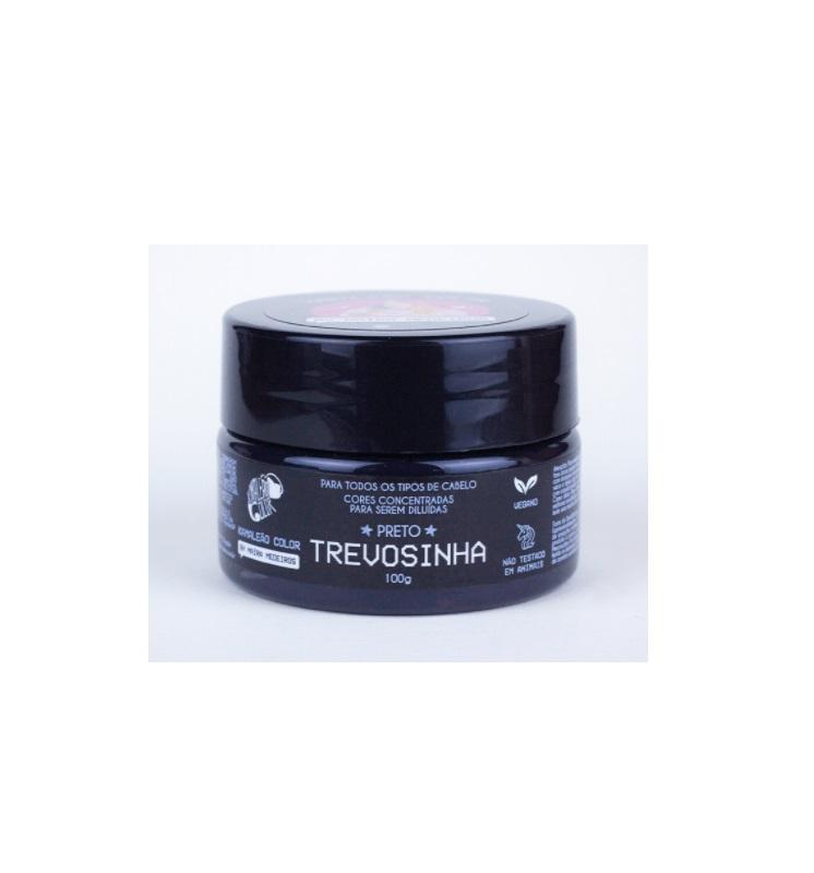 Kamaleão Color Hair Color Black  Trevosinha Tinting Pigment Maíra Medeiros Mask 100ml - Kamaleão Color