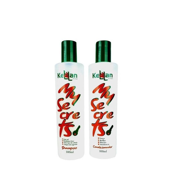 Kellan Hair Care Kits My Secrets Hair Treatment Home Care Post Chemistry Kit 2x300ml - Kellan