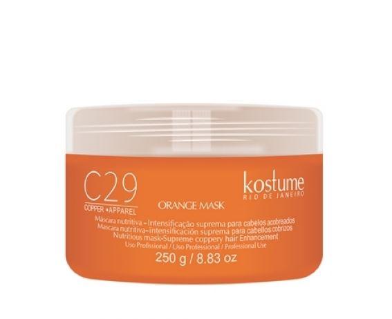 Kostume Hair Mask C29 Copper Apparel Orange Supreme Intensifying Nourishing Mask 250g - Kostume