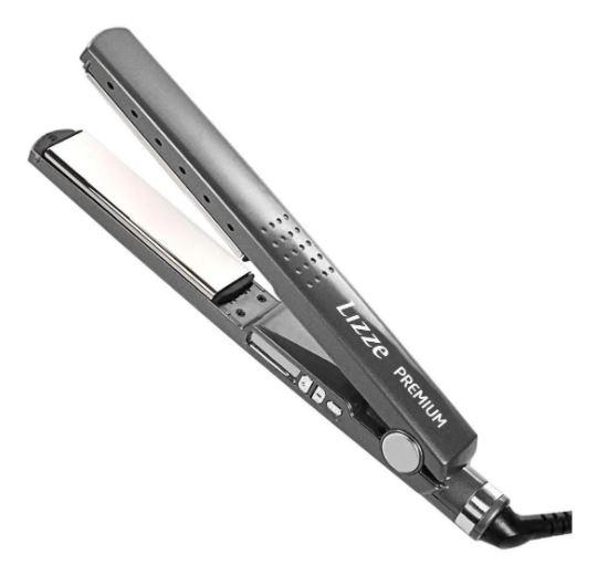 Lizze Acessories Straightening Hair Boad Gray Premium Titanium Flat Iron 220V 465F - Lizze