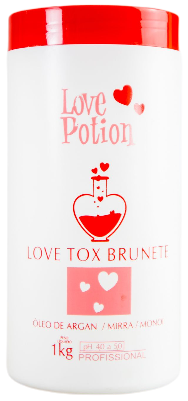 Love Potion Hair Mask Volume Reducer Treatment Love Tox Brunette Hair Mask Botox 1Kg - Love Potion