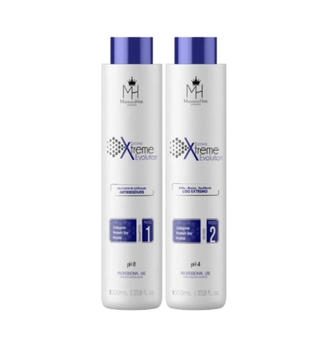 Maranata Hair Xtreme Evolution Extreme Smooth Progressive Brush Kit 2x1L - Maranata Hair