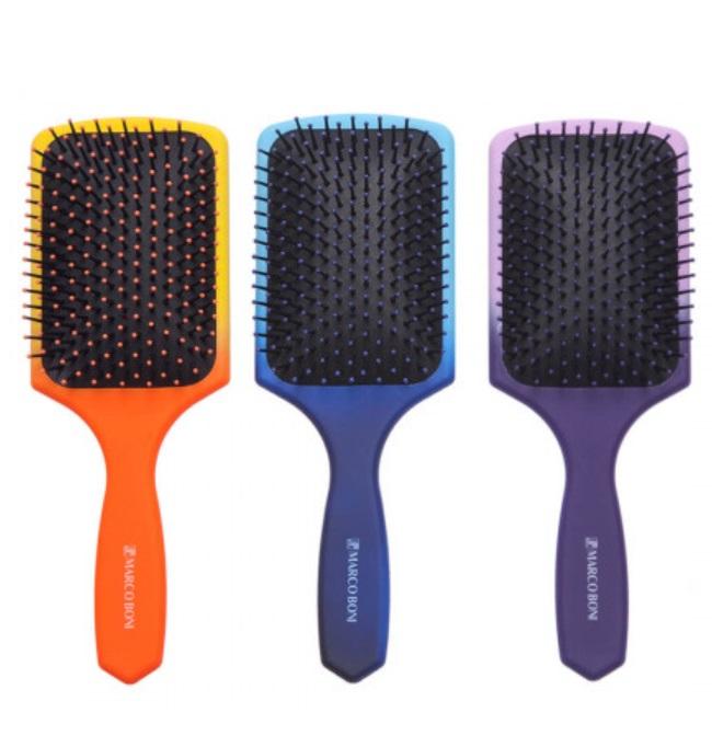 Marco Boni Brazilian Original Soft Touch Cushion Racket Hairstyling Brush 7316 - Marco Boni