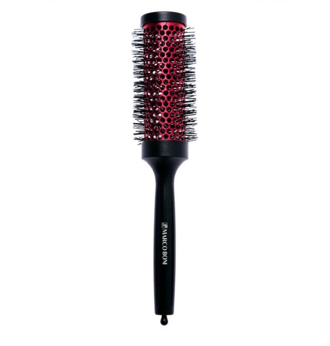 Marco Boni Combs & Brushes Brazilian Original Thermal Hair Styling Brush Metallic Cast 52mm 7750 - Marco Boni