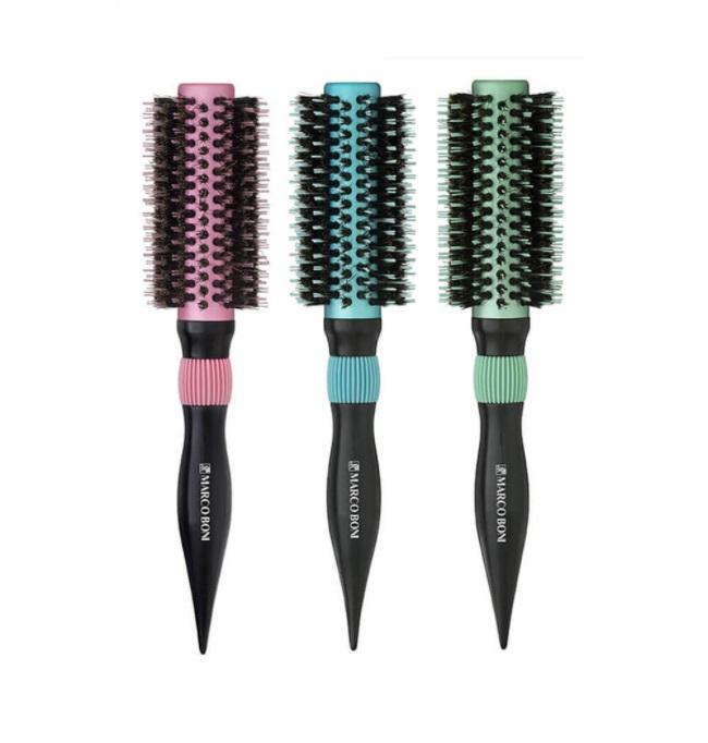 Marco Boni Combs & Brushes Brazilian Original Thermal Hair Styling Brush Metallic Fun 56mm 8052 - Marco Boni