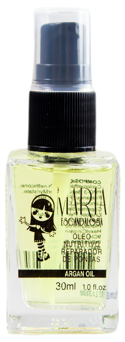 Maria Escandalosa Brazilian Keratin Treatment Professional Argan Nourish Oil Tip Repairer Treatment 30ml - Maria Escandalosa