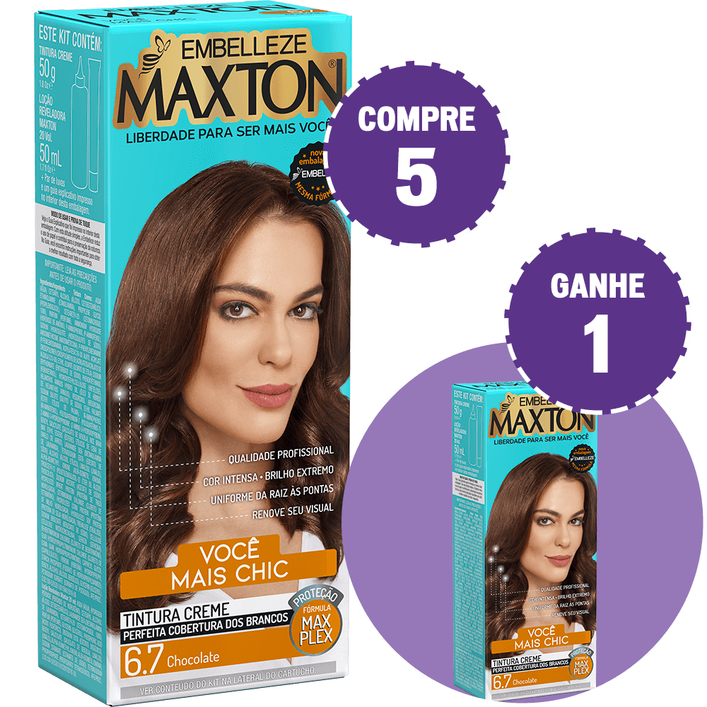 Maxton Kit Maxton Morena + Chic Chocolate And Kit