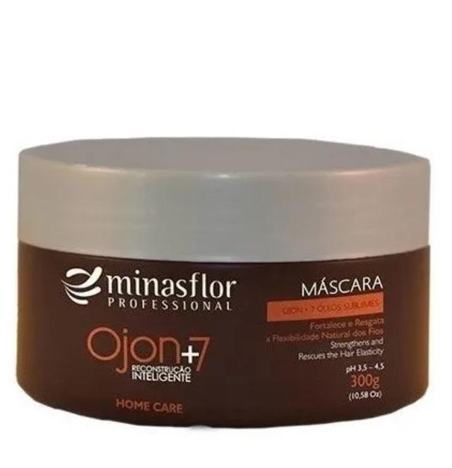 Minas Flor Hair Mask Ojon +7 Immediate Reconstruction Repair Web Effect Mask 300g - Minas Flor