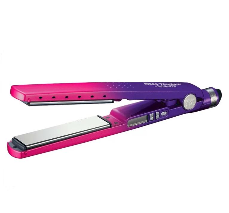 MiraCurl Flat Iron Nano Titanium Babyliss Pro Degrade Op 1 1/4 32mm 110V 127V 440F - MiraCurl