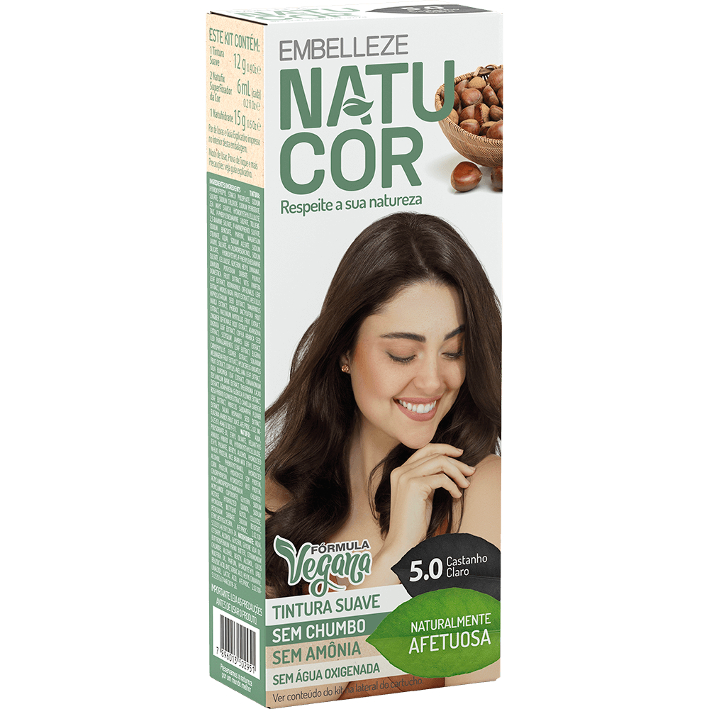 Natucor Hair Dye Natucor Hair Dye Naturally Affectionate Brown Brown Chestnut Complete