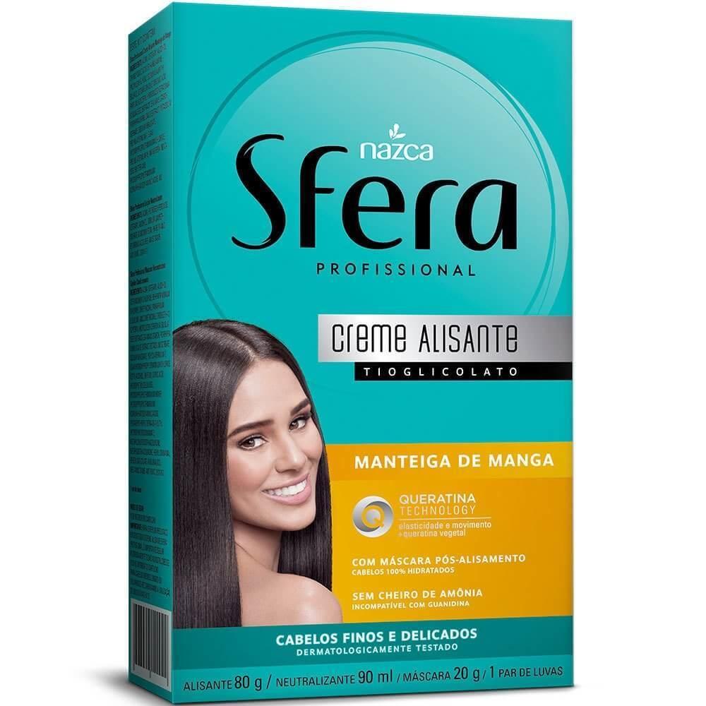 NAZCA Brazilian Keratin Treatment Sfera Profissional Manga Mango Keratin Frizzy Hair Straightening Kit - Nazca