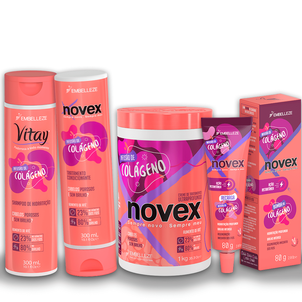 Novex Kit Novex Recharge Infusion Of Collagen Kit