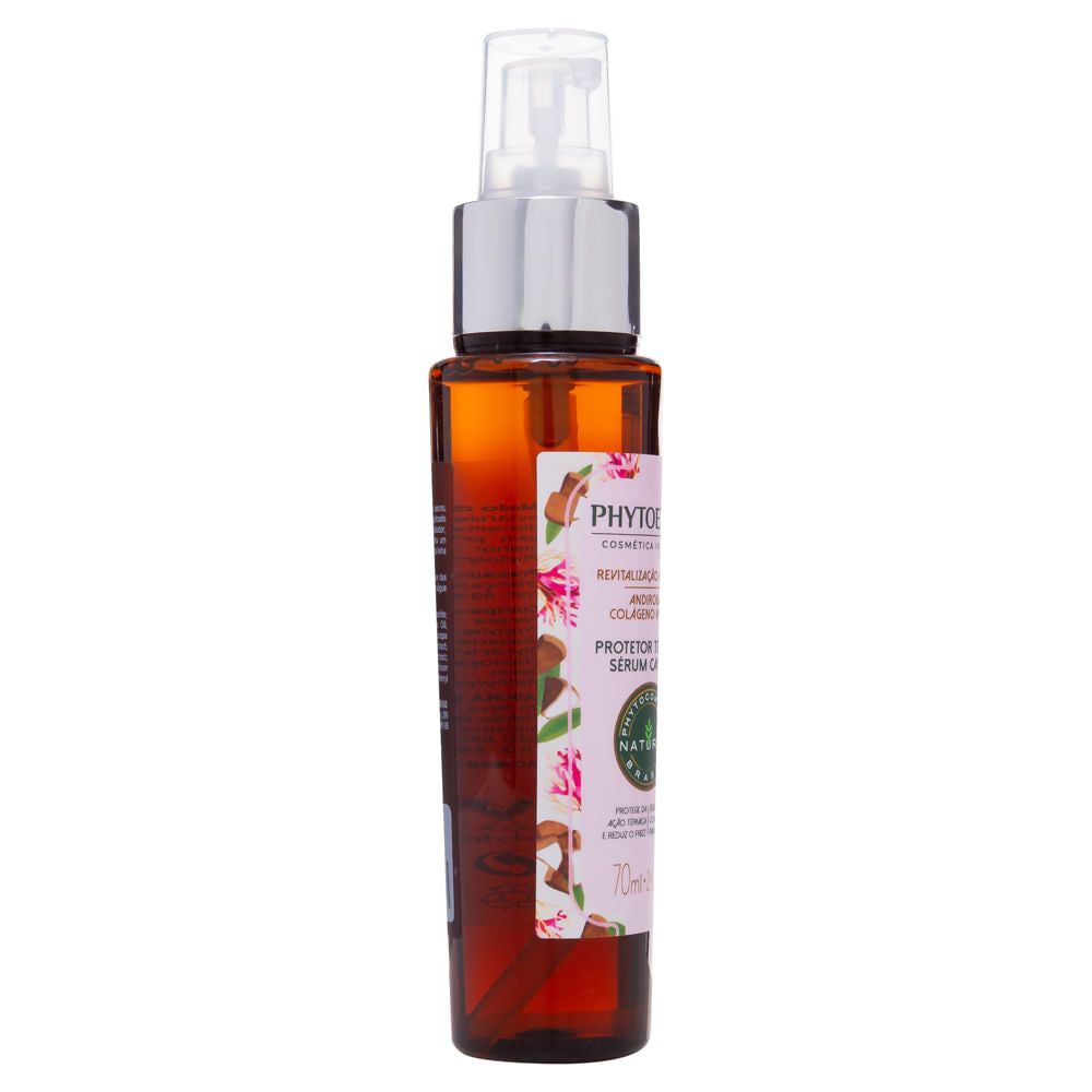 Phytoervas Curling Irons Phytoervas Thermal Protector Serum Capillary Revitalization and Glow Andiroba and 70ml Vegetable Collagen