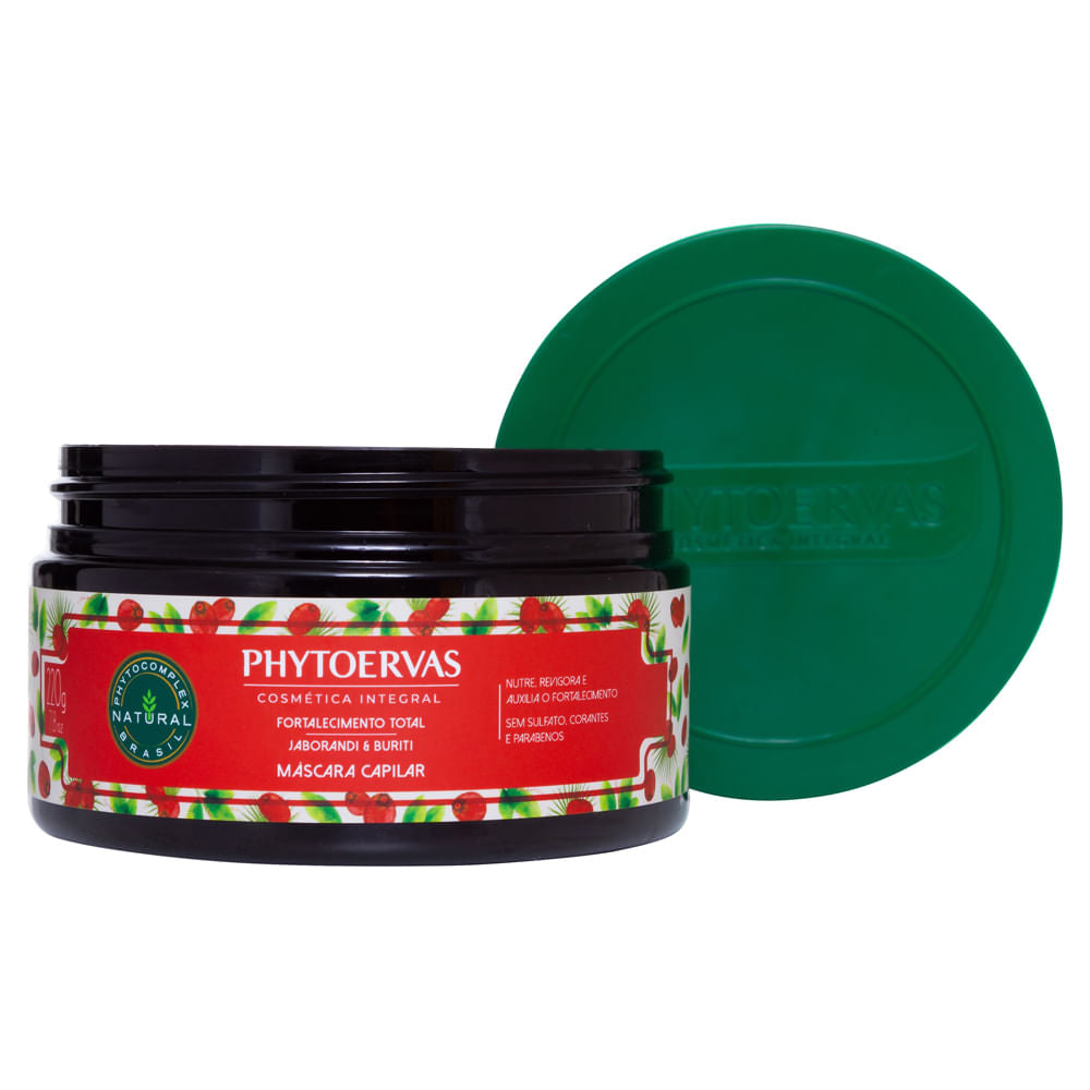 Phytoervas Hair Color Removers Phytoervas Hair Mask Total Strengthening Jaborandi and Buriti 220ml