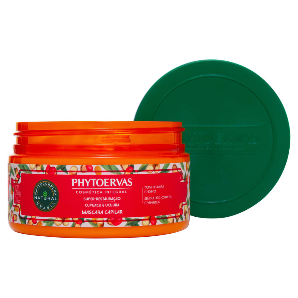 Phytoervas Hair Dryer Accessories Phytoervas Super Restoration Hair Mask Cupuaçú and Ucuúba 220g