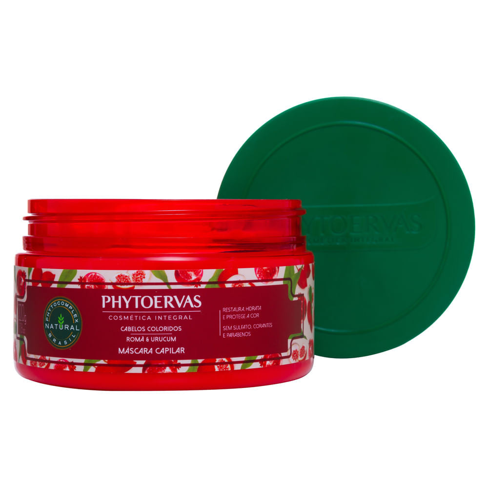 Phytoervas Hair Iron Accessories Phytoervas Colorful Pomegranate Hair Mask and Urucum 220g