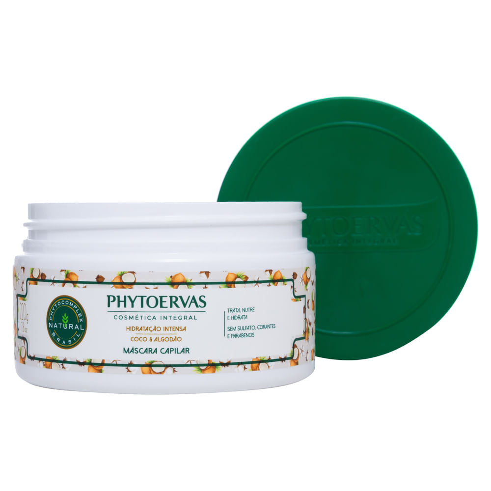 Phytoervas Hair Loss Treatments Phytoervas Hair Mask Intensive Hydration Coconut and Cotton 220g