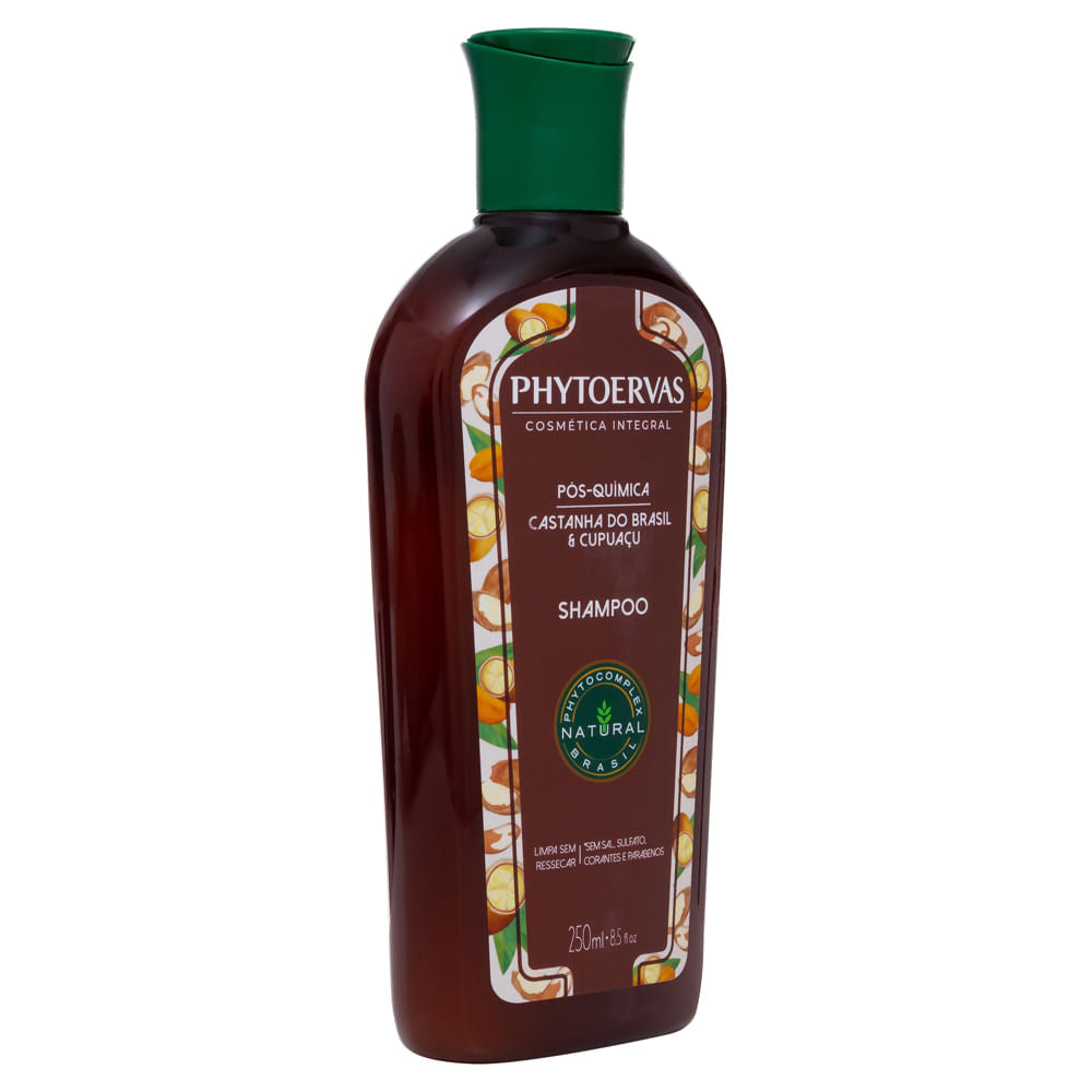 Phytoervas Shampoo Phytoervas Post Chemical Shampoo Chestnut and Cupuaçu 250ml