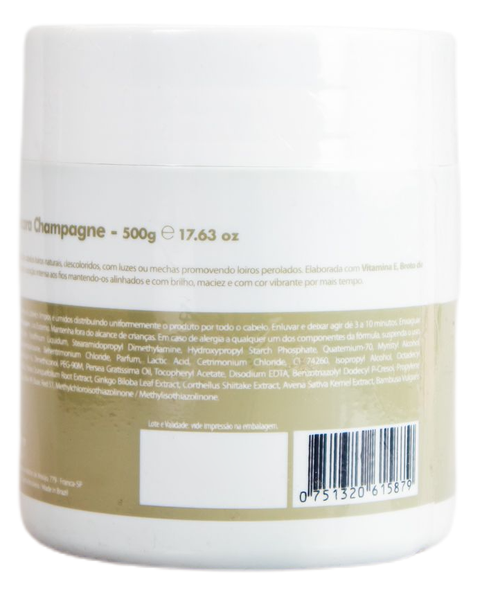 ProSalon Hair Mask Brazilian Champagne Hair Tinting Mask Pearl Effect 500g - ProSalon