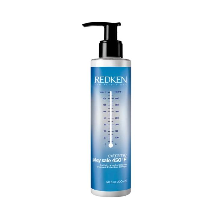 Redken Brazilian Keratin Treatment Extreme Play Safe Fortifying 3 in 1 Damaged Hair Leave-In 450F 200ml - Redken